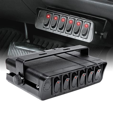 rocker switch junction box|single rocker switch panel.